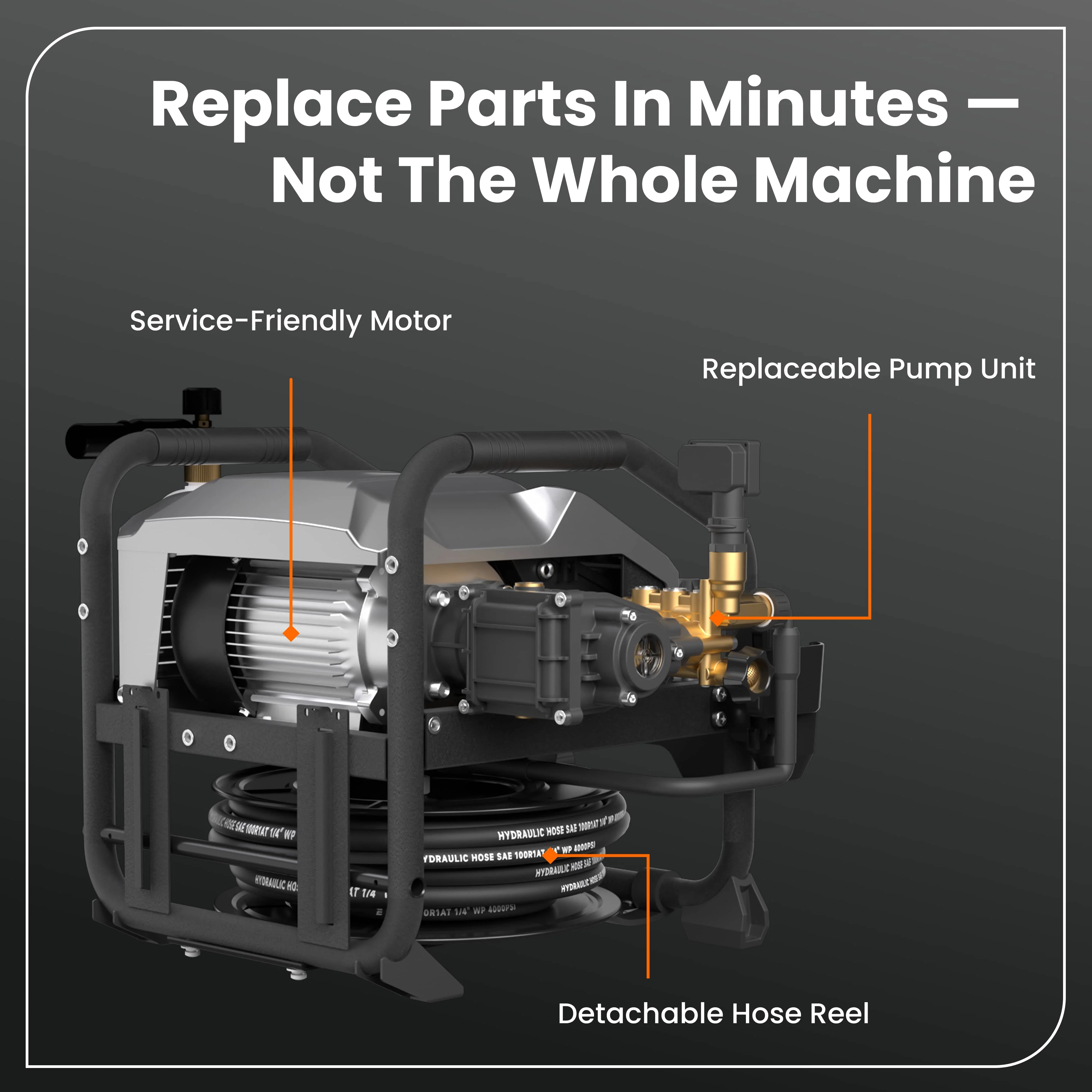 Crossfalls Retractable Pressure Washer Ultra - Image 13