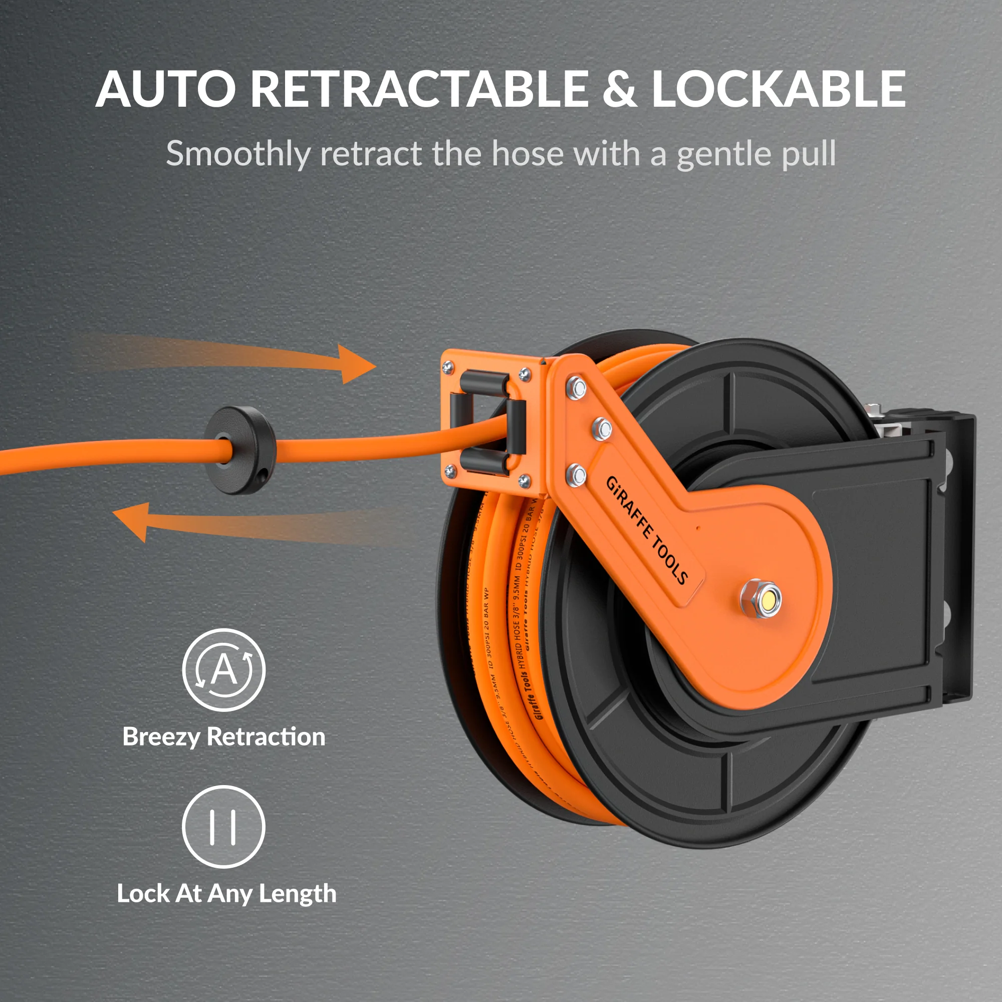 Retractable Air Hose Reel-All Models - Image 3