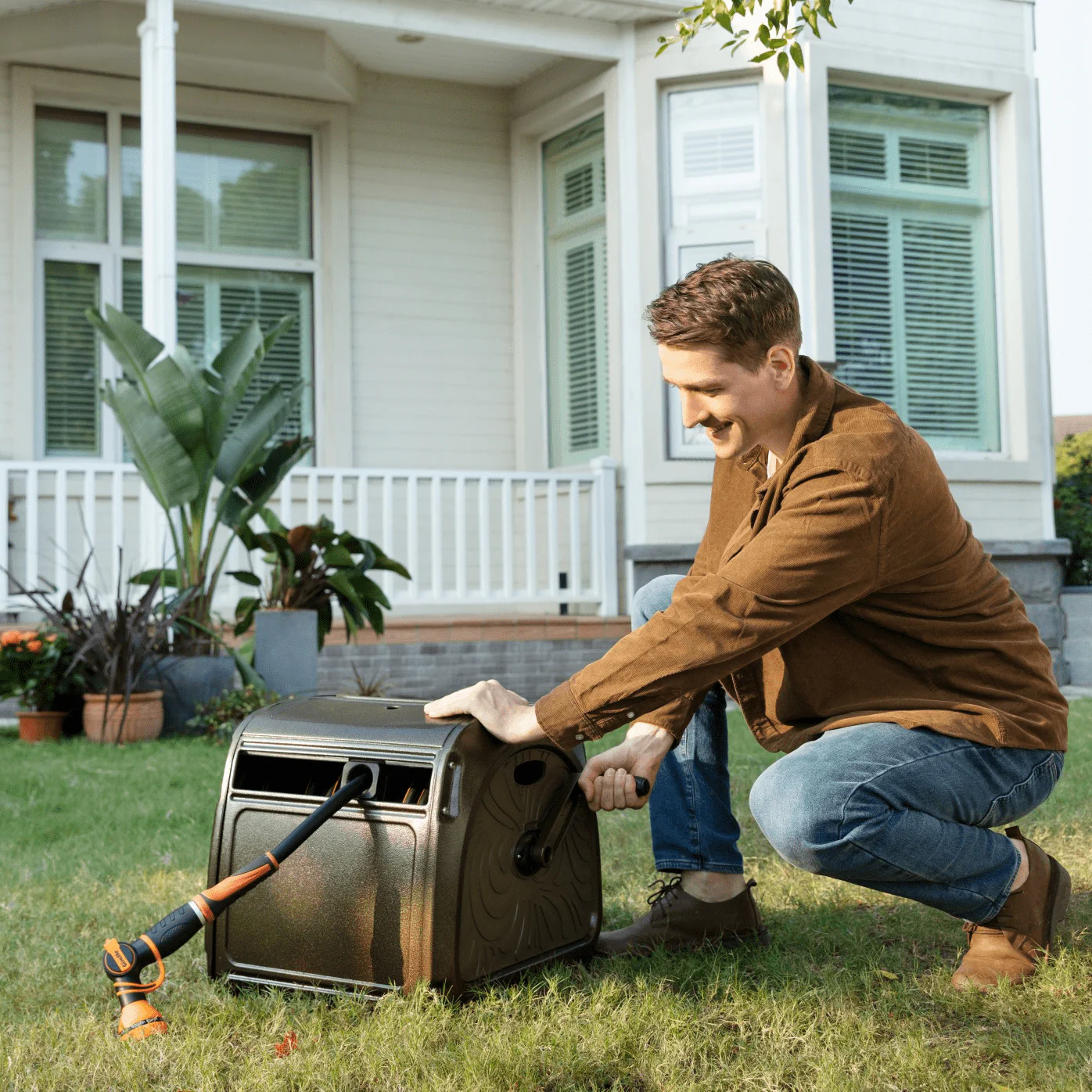 Garden Hose Reel Box-Heavy Duty - Image 3