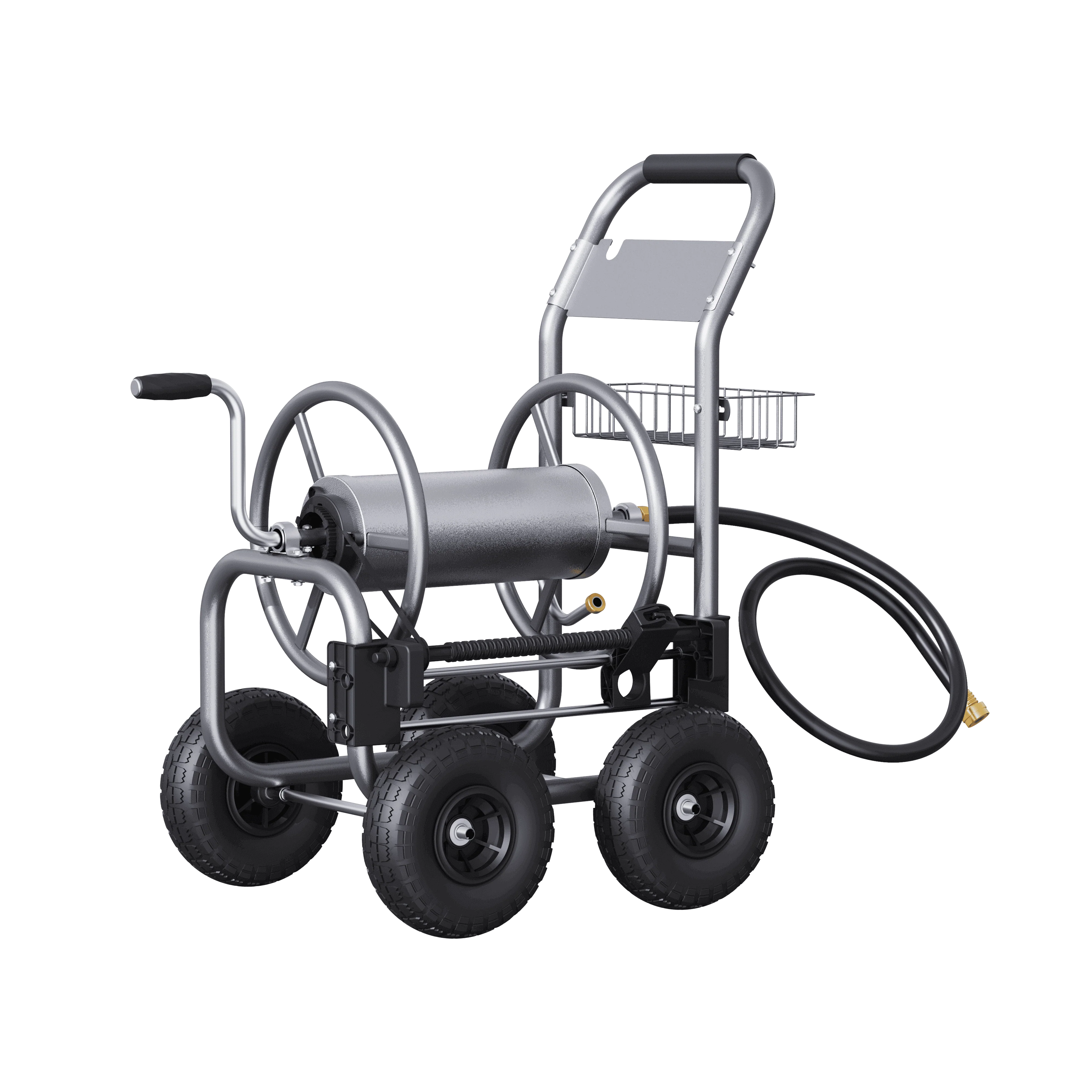Garden Hose Reel Cart-4 Wheels-Heavy Duty - Image 10