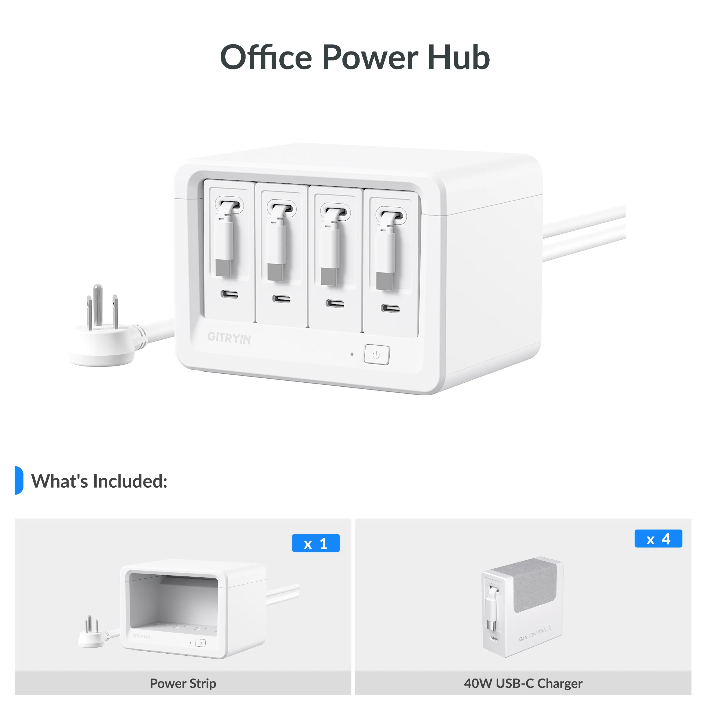 Gitryin Desktop Charging Station 12-in-1 (40W Combo) - Image 13