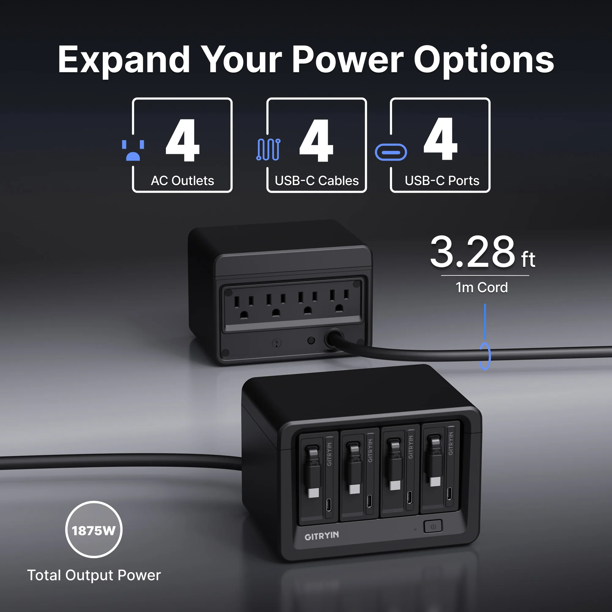 Gitryin Desktop Charging Station 12-in-1 (65W Combo) - Image 18
