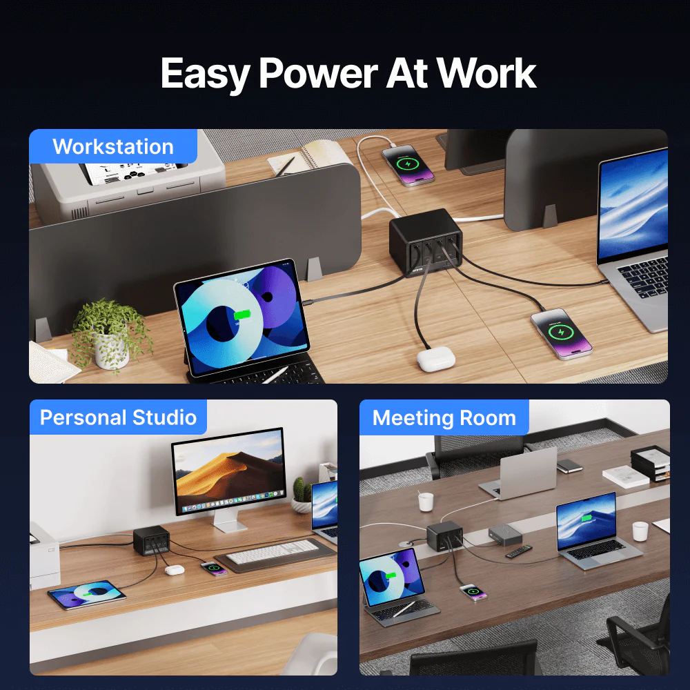 Gitryin Desktop Charging Station 12-in-1 (40W Combo) - Image 25