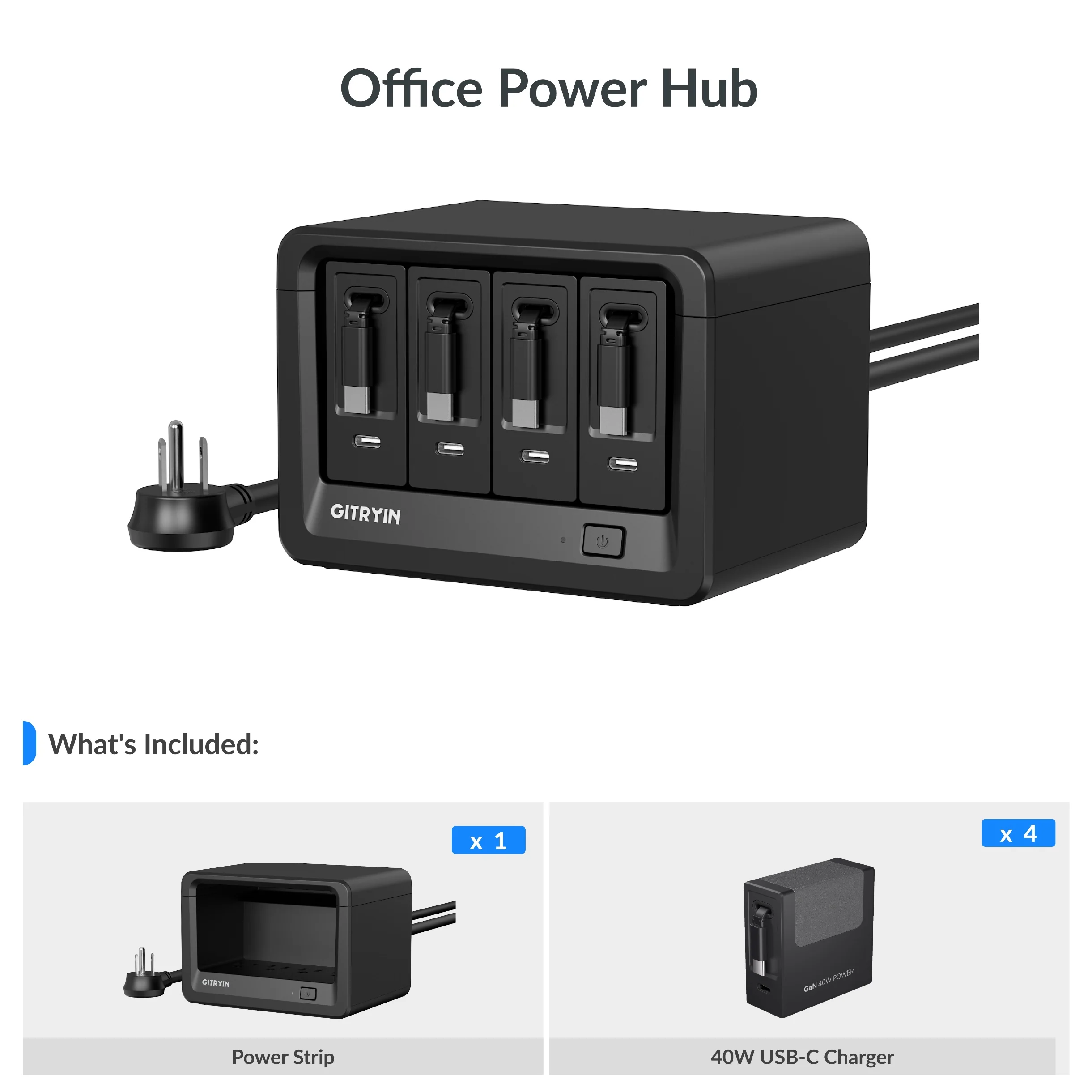 Gitryin Desktop Charging Station 12-in-1  (40W Combo) - Image 13