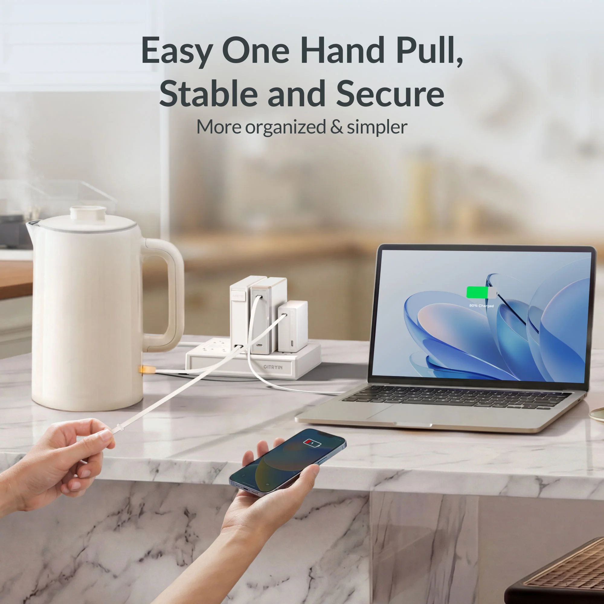 Gitryin Modular Charging Station with Smart Cooling Fan - Image 10