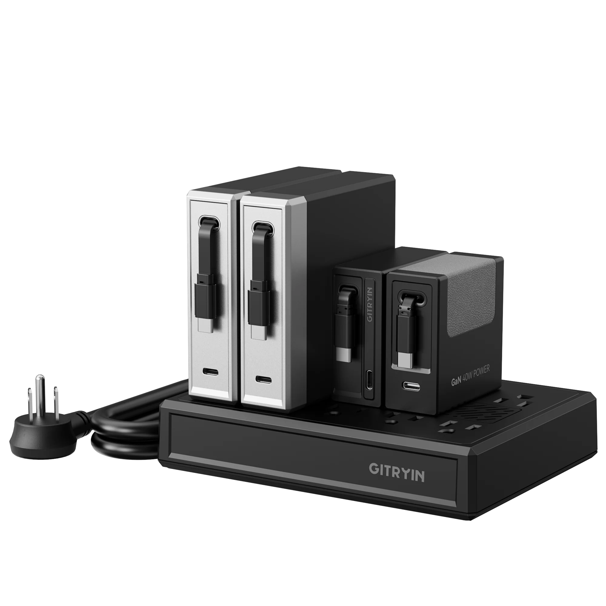 Gitryin Modular Charging Station with Smart Cooling Fan - Image 36
