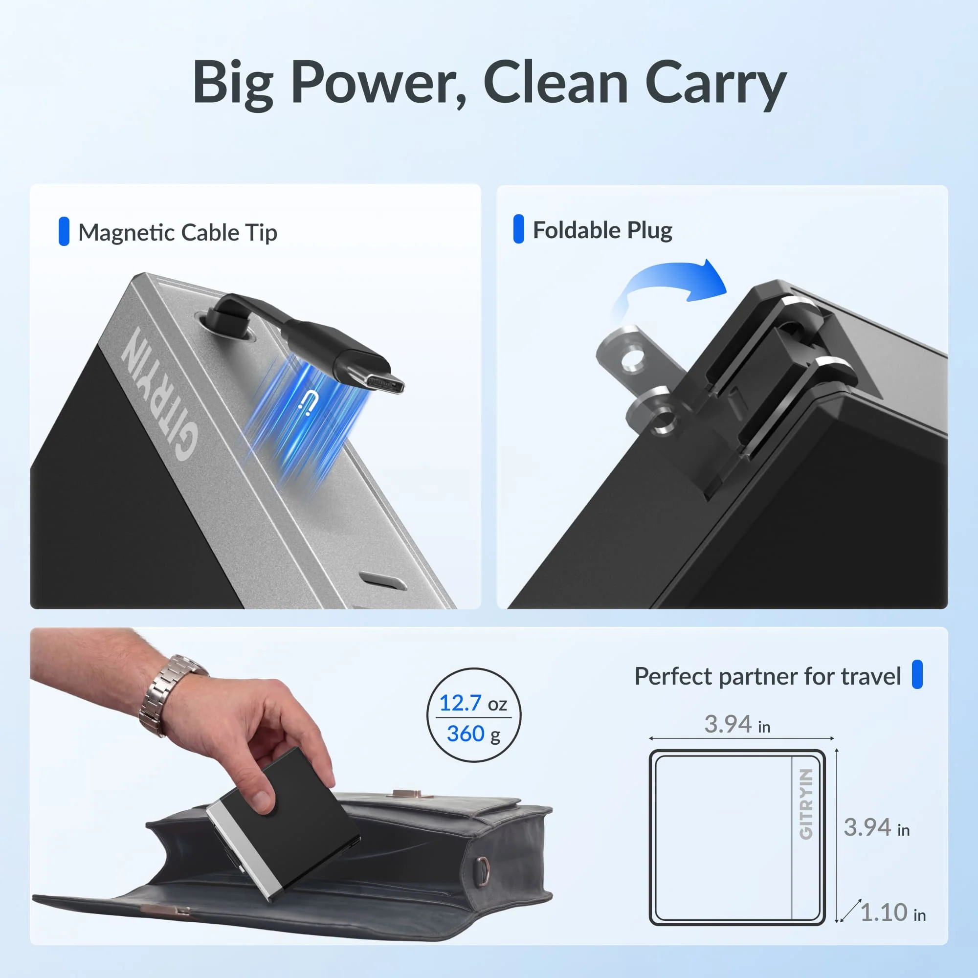 Gitryin Retractable 140W Fast Charger - USB-C Cable - Image 15