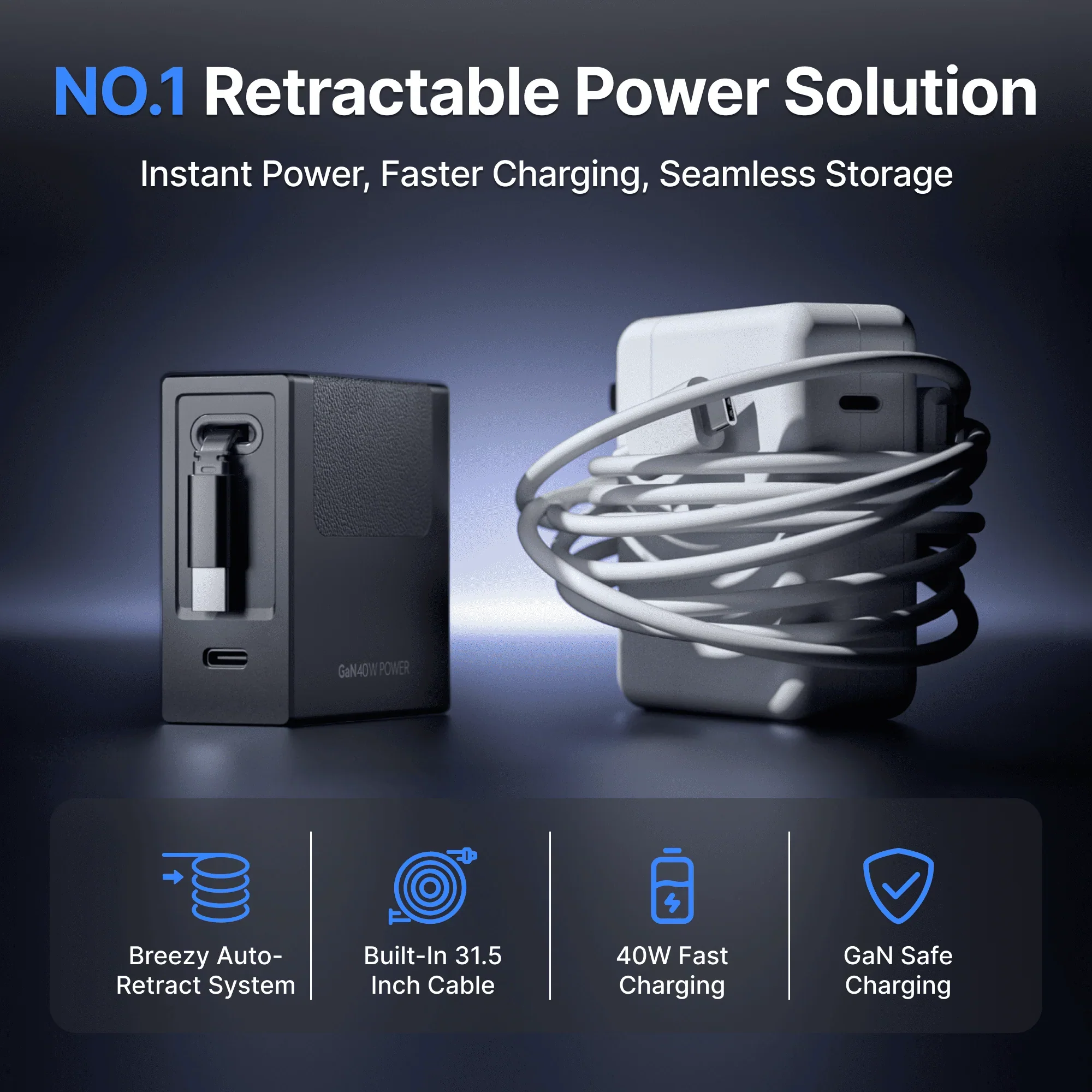 Gitryin Retractable 40W Charger for 3C Devices - Image 18