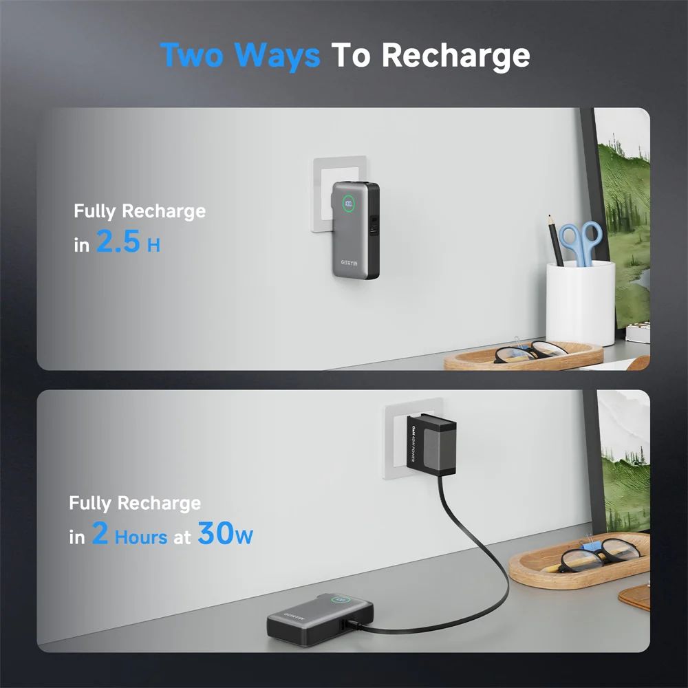 Gitryin Retractable Power Bank for 3C Devices - Image 3