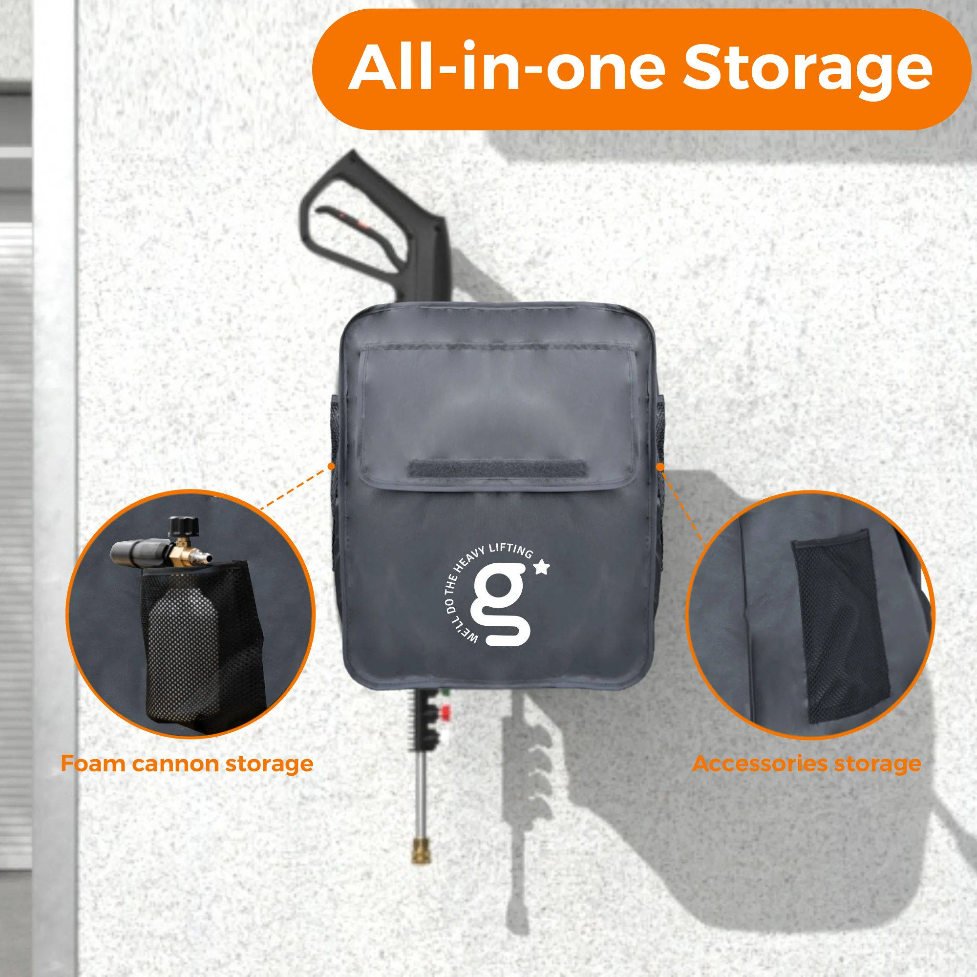 Grandfalls Retractable Pressure Washer Cover - Image 10