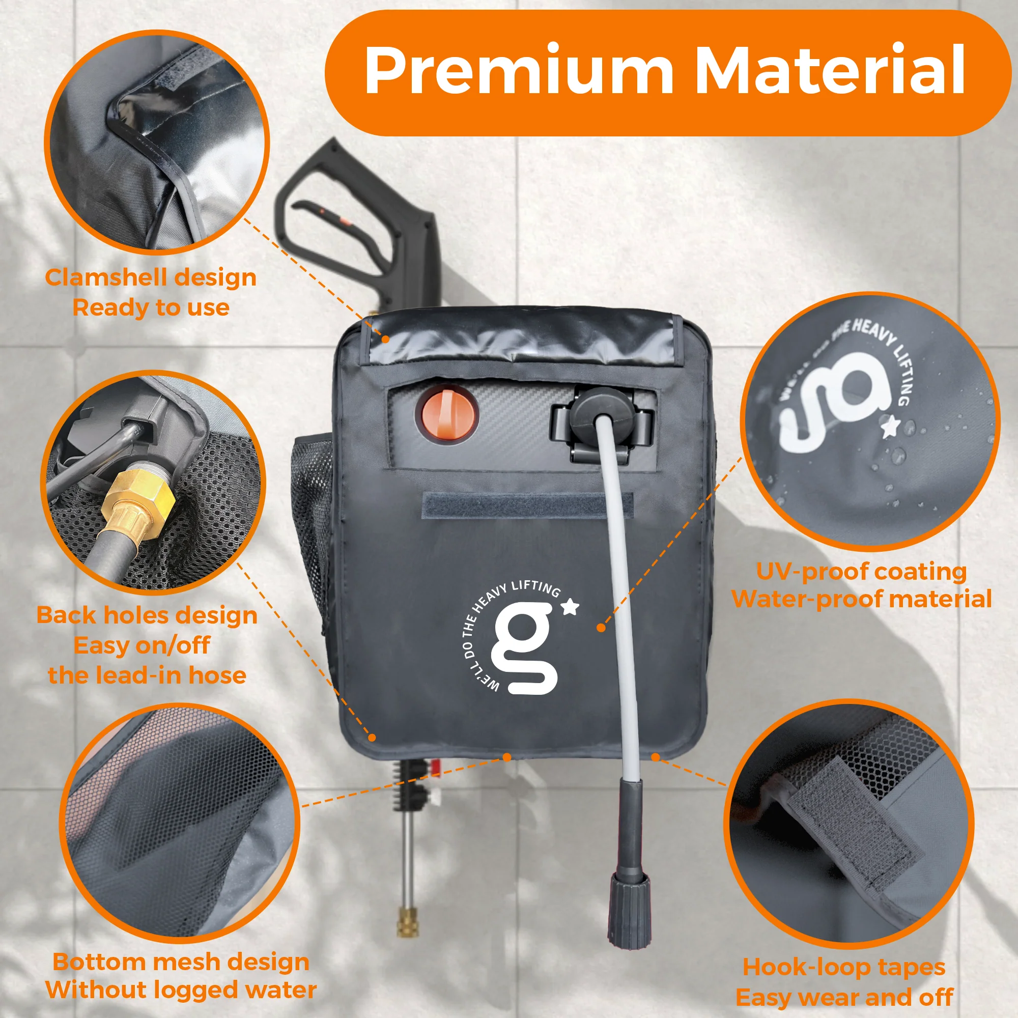 Grandfalls Retractable Pressure Washer G20 Cover - Image 3
