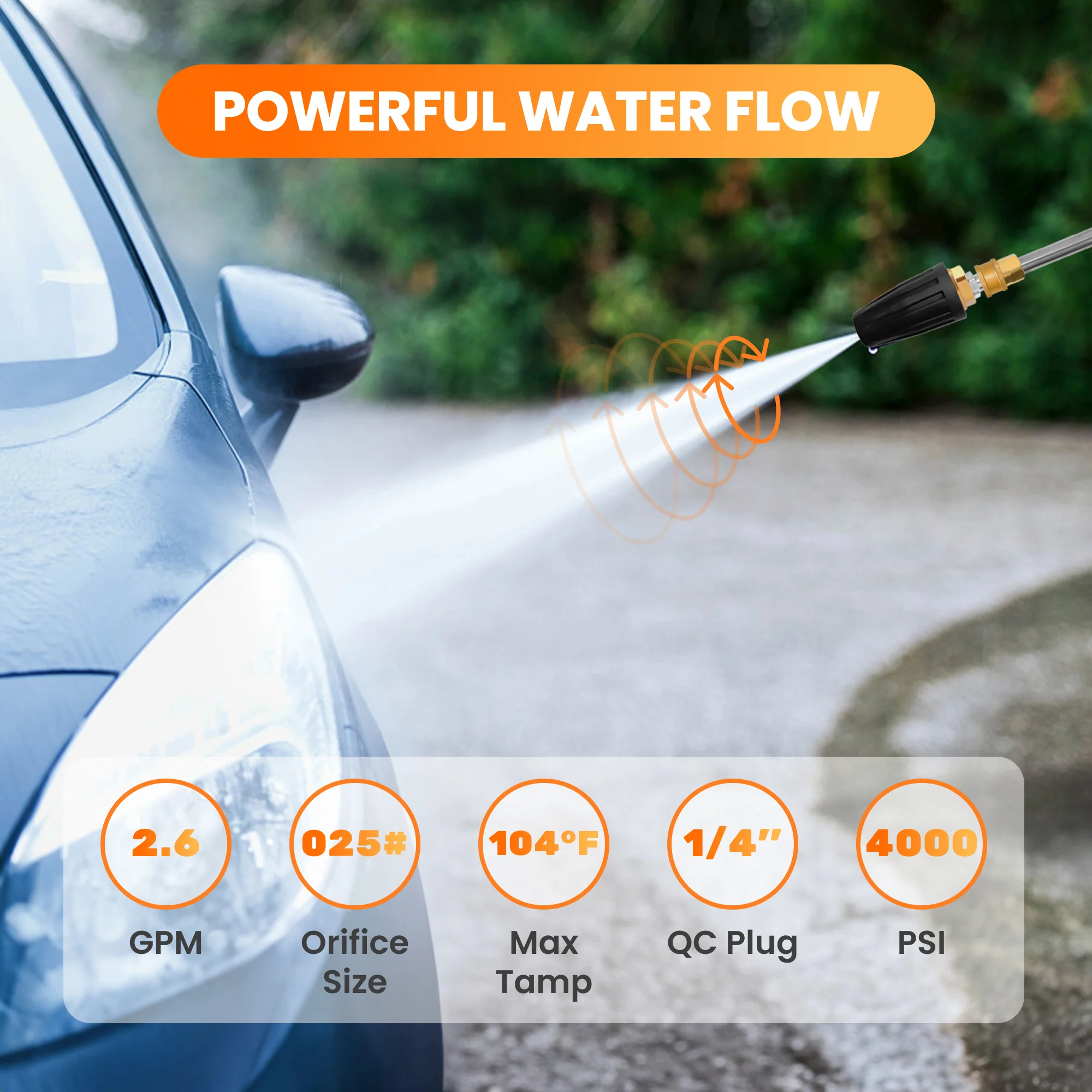 Pressure Washer Turbo Nozzle - Image 5