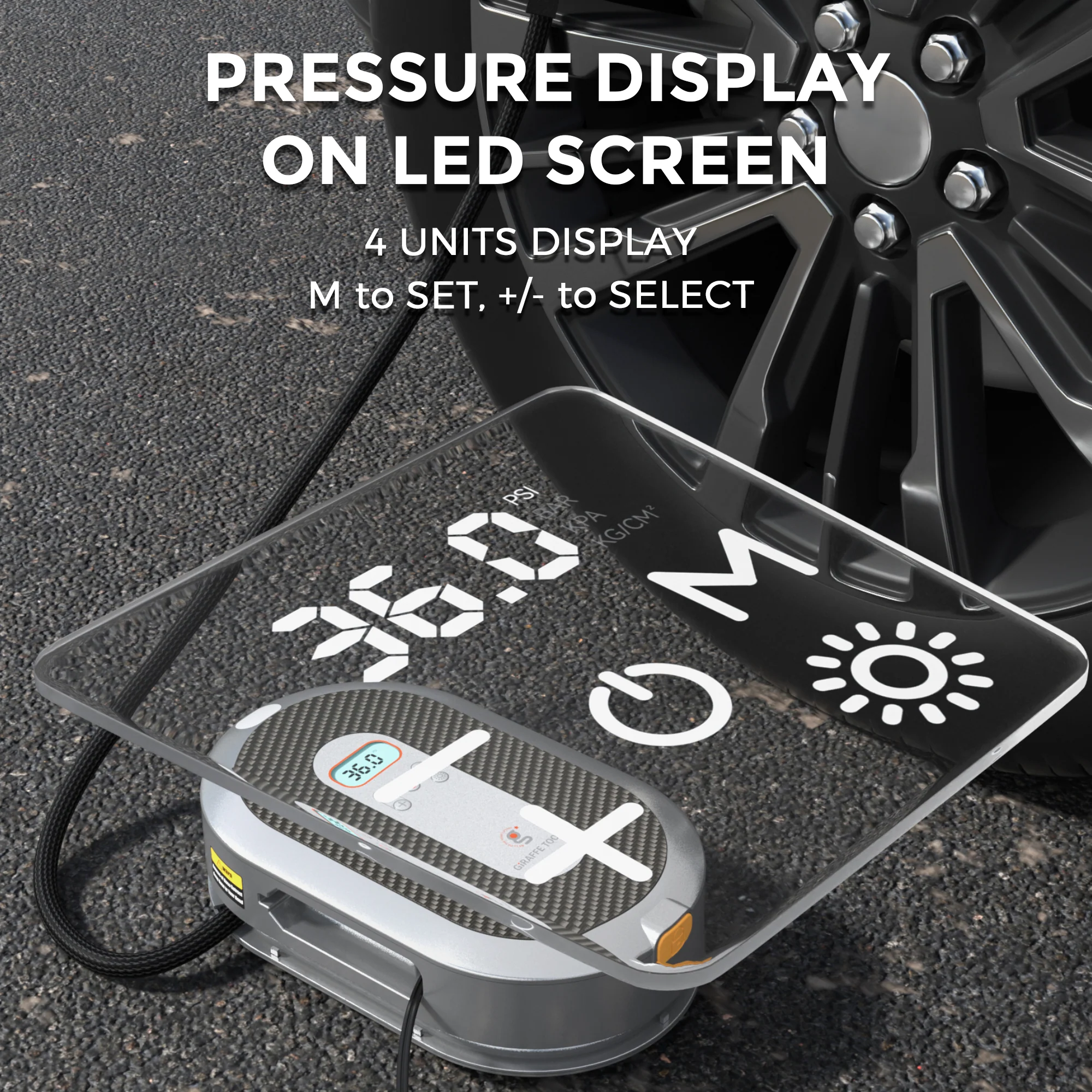 Retractable Car Tire Inflator - Image 7