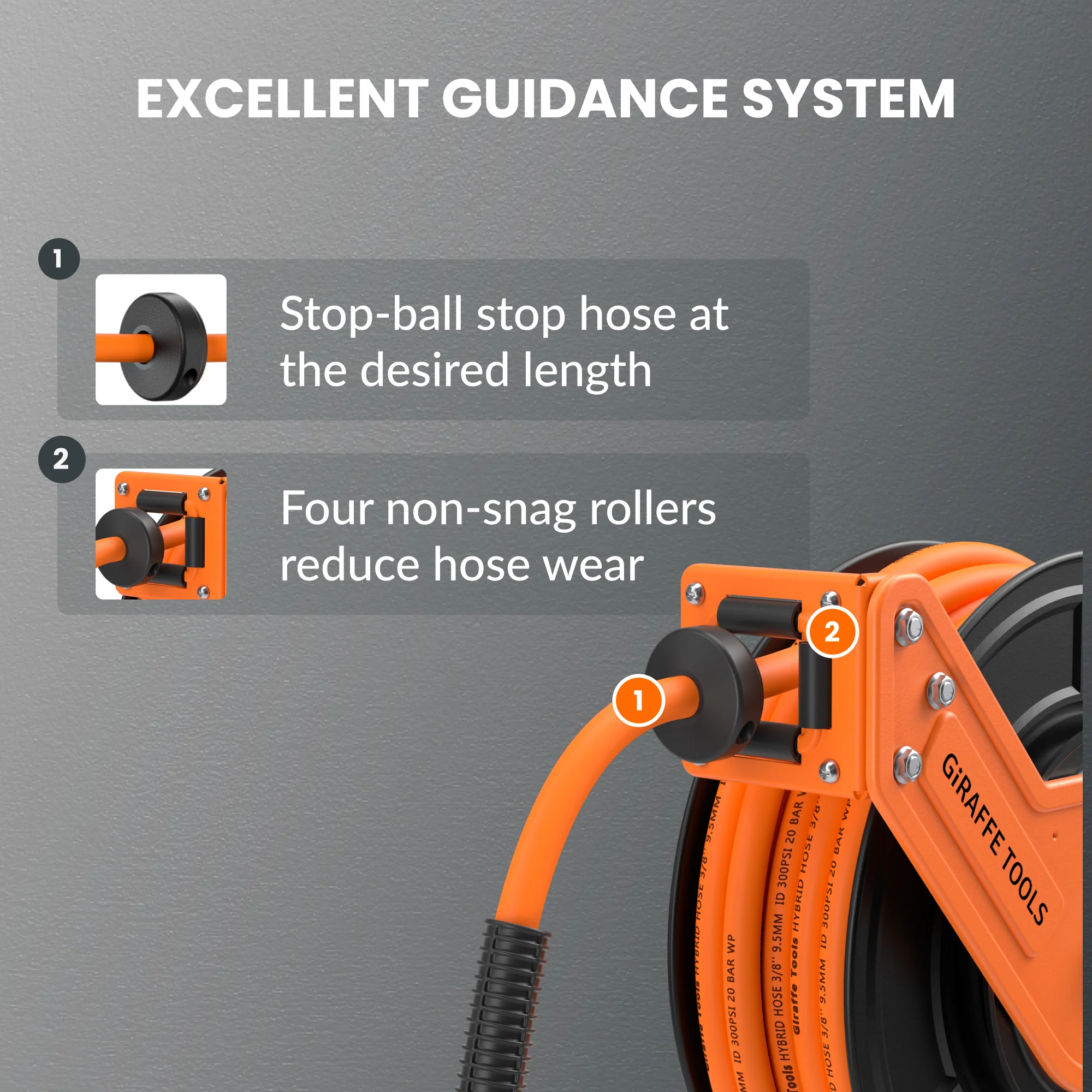 Retractable Air Hose Reel-All Models - Image 4
