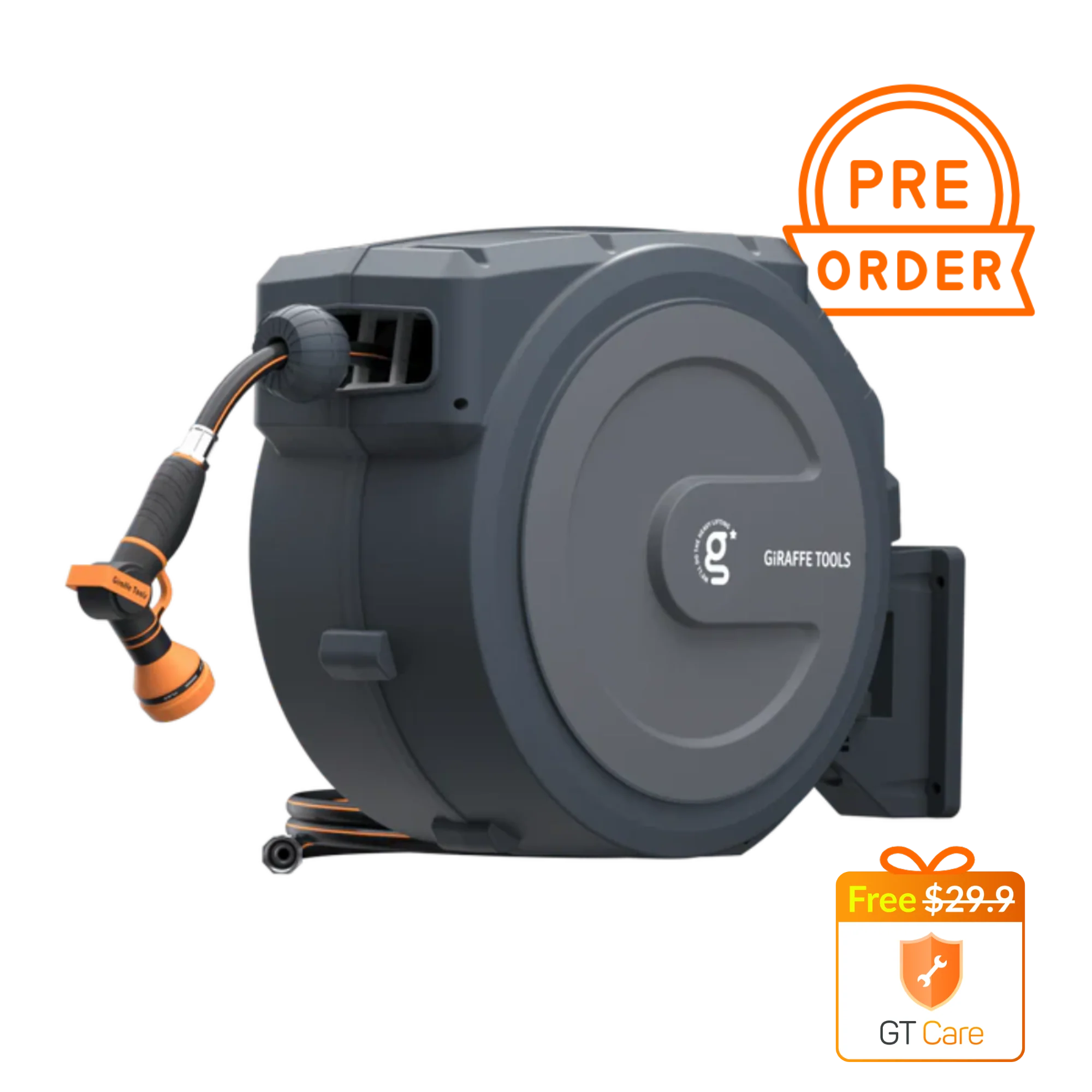 Retractable Garden Hose Reel 62ft-155ft - Image 30